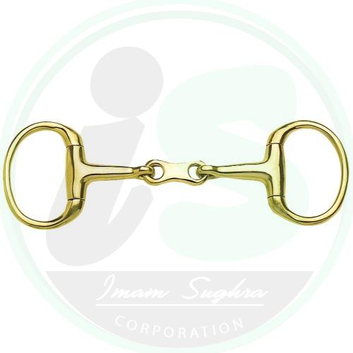 Gold Medal Eggbutt Snaffle Bit w/French Mouth