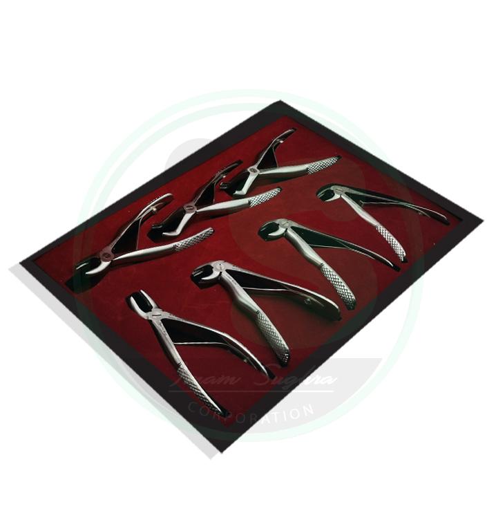 Extraction Forceps children - 7pcs