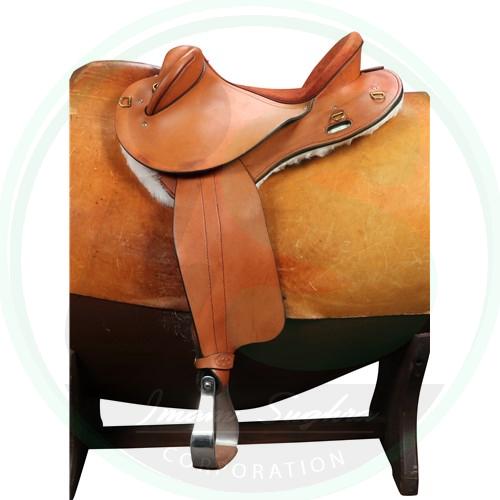 Half Breed Saddle Roughout Seat